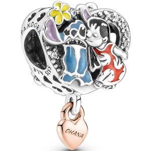 Pandora Disney 14 Karaat Rose Gouden Plating Ohana Bedel 781682C01