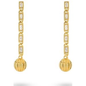 24Kae - Dames Oorbellen - Goudkleurig