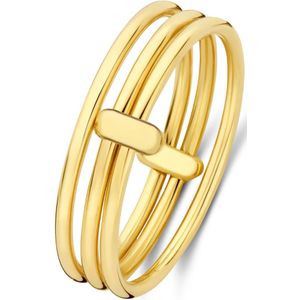 Isabel Bernard Cour d'Honneur Adora 14 karaat gouden 3-delige multiring IB330102