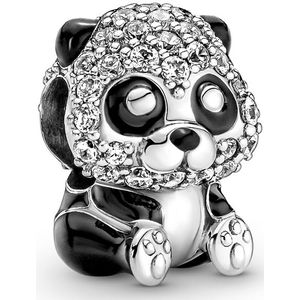 Pandora Moments 925 Sterling Zilveren Cute Panda Bedel 790771C01