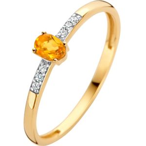 Blush Diamonds 14k Gouden Ring Met Diamant 1637YDC/54