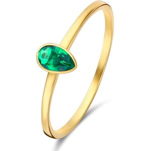 Isabel Bernard Baguette Olivia 14 Karaat Gouden Ring IB330086-56