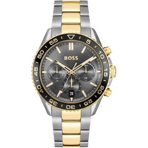 Hugo Boss BOSS - heren horloge - zilverkleurig met  band