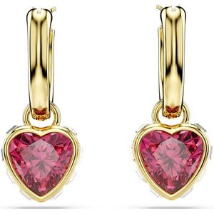 Swarovski Chroma - Dames Oorhangers - goudkleurig