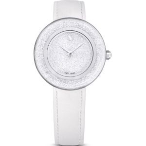 Swarovski Crystalline - dames horloge - zilverkleurig met  band