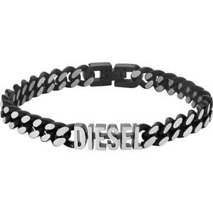 Diesel Steel Zilverkleurige Armband DX1386040