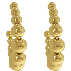 24Kae - Dames Oorbellen - Goudkleurig