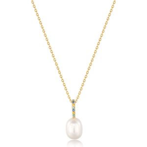 Ania Haie Modern Muse Goudkleurige 925 Zilveren Collier AH N054-01G