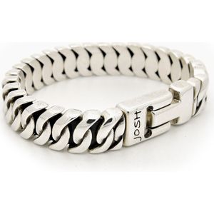 Josh  - heren Armband - Zilver