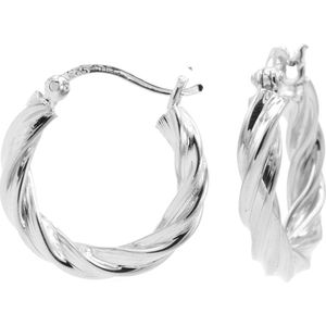 Karma  - Dames Oorknoppen - Zilver