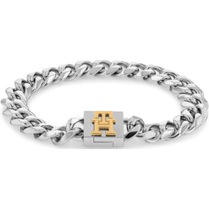 Tommy Hilfiger Jewels Monogram Zilverkleurige Armband TJ2790463