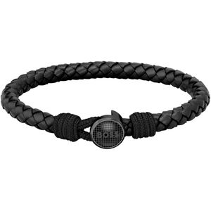 BOSS HBJ1580468M THAD CLASSIC Heren Armband - Leren armband