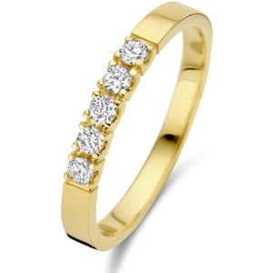 Isabel Bernard De la Paix Madeline 14 karaat gouden ring | diamant 0.20 ct | IBD330018-48