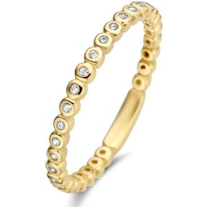 Isabel Bernard Rivoli Aélys 14 Karaat Gouden Ring IB330070-52 (Maat: 52)