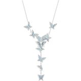 Swarovski Lilia Zilverkleurige Ketting 5662179 (Lengte: 38.00 - 43.00 CM)