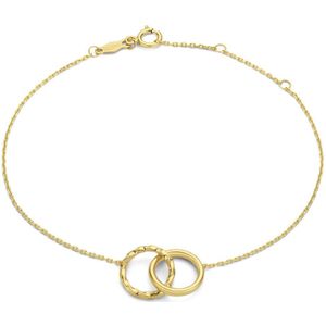Isabel Bernard Rivoli Lisan 14 karaat gouden armband IB320088