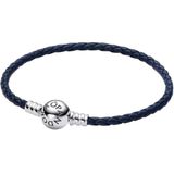 Pandora Moments 925 Sterling Zilveren Leren Armband 592790C01-S1