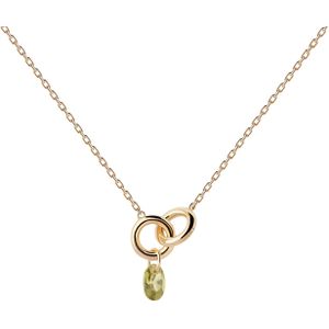 P D Paola Color - Dames Ketting - goudkleurig