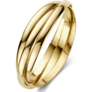 Isabel Bernard Rivoli Méline 14 Karaat Gouden Trinity Ring IB330078-48