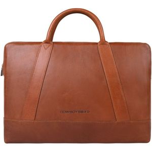 Cowboysbag Frederick Cognac Leren Laptoptas 2213-000300