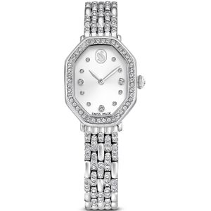 Swarovski  - dames horloge - zilverkleurig met  band