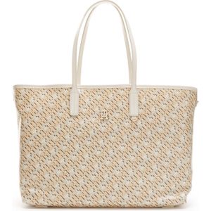 Tommy Hilfiger Monoplay Beige Shopper AW0AW159710F7