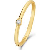 Isabel Bernard Rivoli Aélys 14 karaat gouden stacking ring IB330076-50 (Maat: 50)