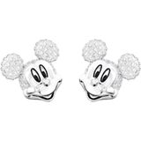 Swarovski Disney Mickey Mouse Zilverkleurige Oorknoppen 5668781