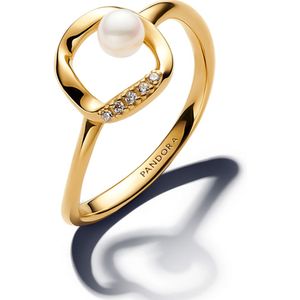 Pandora - Essence - Dames Ring - Goudkleurig en Wit