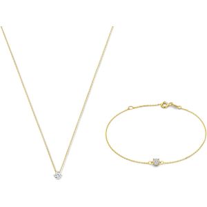Beloro Jewels Regalo d'Amore - Dames Gift Set - 9 karaat
