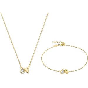 Beloro Jewels Regalo d'Amore - Dames Gift Set - 9 karaat