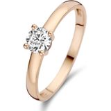 Isabel Bernard La Concorde Soleil 14 Karaat Roségouden Ring IB330074-60 (Maat: 60)