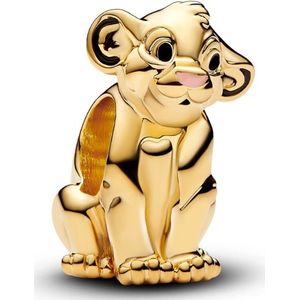 Pandora Disney""'s 14 Karaat Gouden Plating Simba Bedel 763376C01