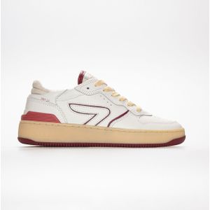 HUB SMASH Damesschoen - Off White/Cranberry