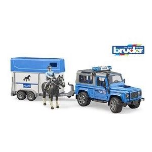 bruder Land Rover Defender Polizeifahrzeug 2588 Spielzeugauto