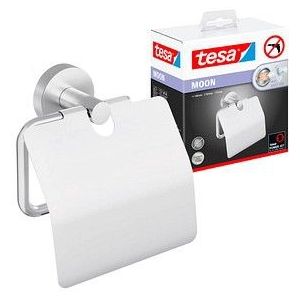 tesa Toilettenpapierhalter MOON silber