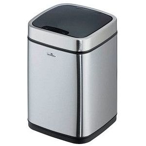DURABLE No Touch Mülleimer 6,0 l edelstahl