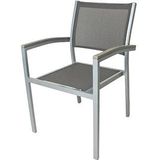 Garden Pleasure Sitzgruppe GRACE, grau Kunststoff, Metall, 7-teilig