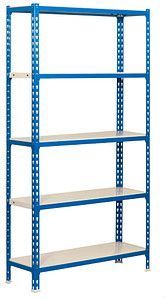 Simonrack Schwerlastregal SIMONCLICK 5 8435104907290 blau, weiß 90,0 x 30,0 x 180,0 cm