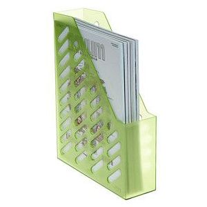 Stehsammler 1601-T-60 grün-transparent Kunststoff, DIN C4