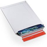 20 ColomPac® Kartonversandtaschen weiß für DIN A4