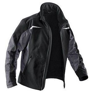 KÜBLER® unisex Softshelljacke 1241 schwarz, anthrazit Größe S