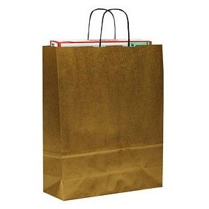 150 VP Geschenktaschen Toptwist gold 24,0 x 31,0 cm