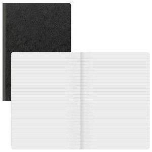 BRUNNEN Notizbuch FACT!plus DIN A4 liniert, schwarz Softcover 192 Seiten