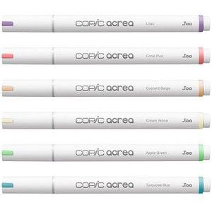 COPIC® acrea Light Layoutmarker-Set farbsortiert 0,8 mm, 6 St.