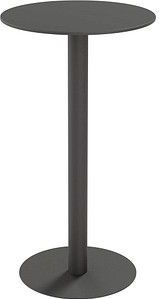 meet powered by PAPERFLOW CROSS Stehtisch HPL-Platte schwarz 60,0 x 60,0 x 110,0 cm