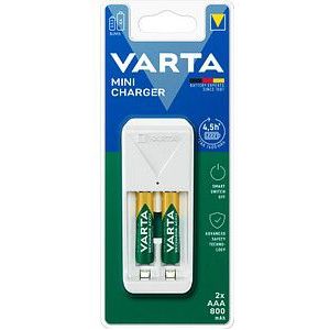 VARTA Mini Charger Akku-Schnellladegerät inkl. Akkus