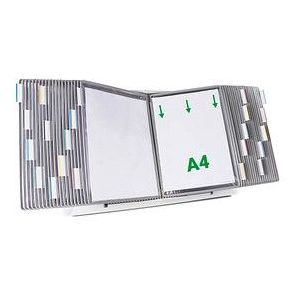 tarifold Sichttafelsystem 434400 DIN A4 grau mit 40 St. Sichttafeln