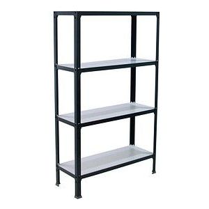 Simonrack Regal SIMONHOME CLICK MINI 8425437104459 anthrazit, weiß 80,0 x 30,0 x 160,0 cm
