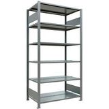 SCHULTE Schwerlastregal MULTIplus 150 17743 silber 100,0 x 60,0 x 200,0 cm